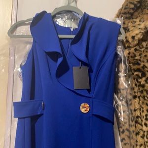 Blue dkny dress